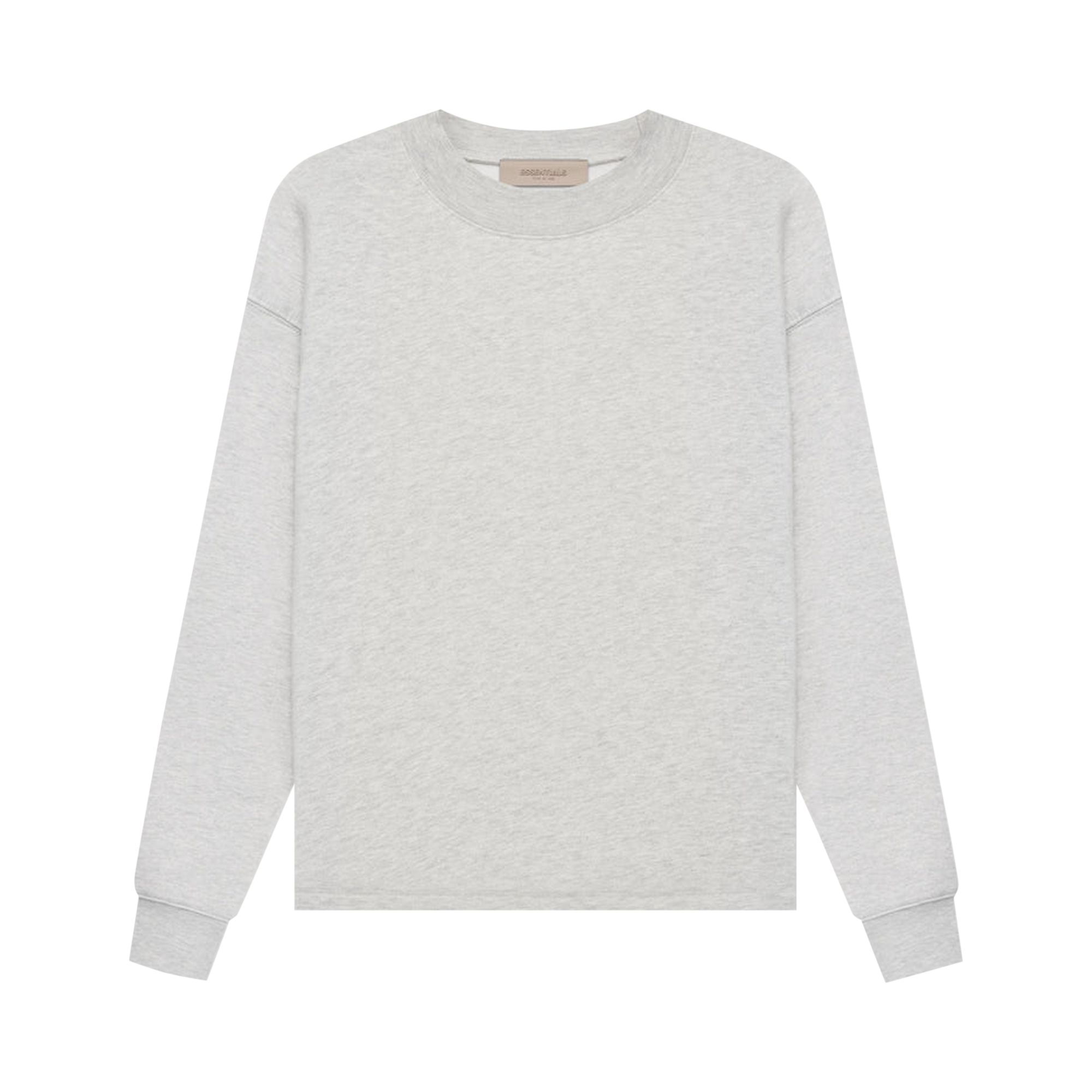 Fear of God Essentials Relaxed Crewneck 'Light Oatmeal' | Grey | Men's Size L