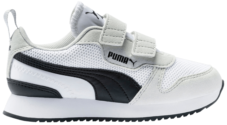 Puma R78 Little Kid White Grey Violet