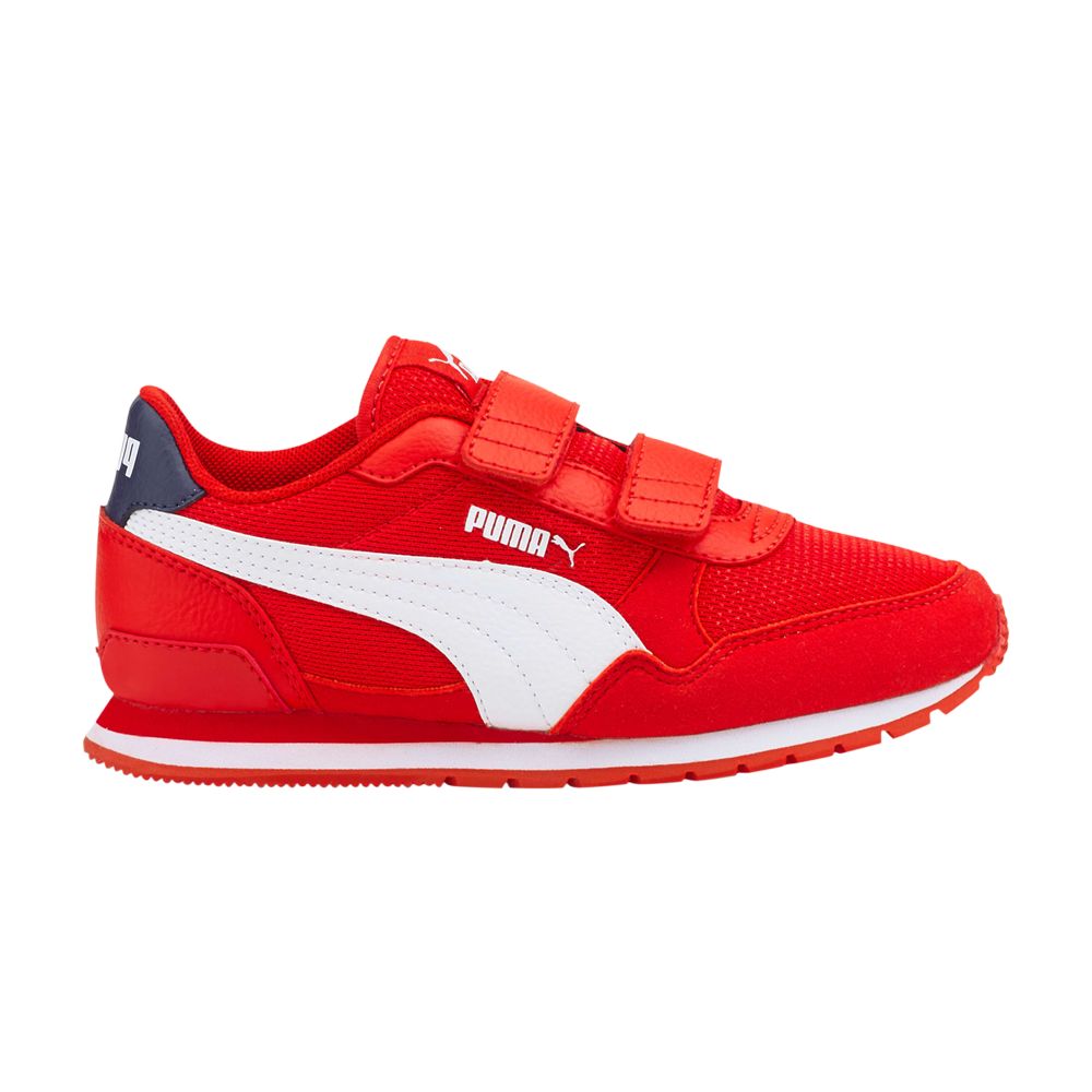 Pre-owned Puma St Runner V3 Mesh V Little Kid 'high Risk Red' | Kid's Size 3.5