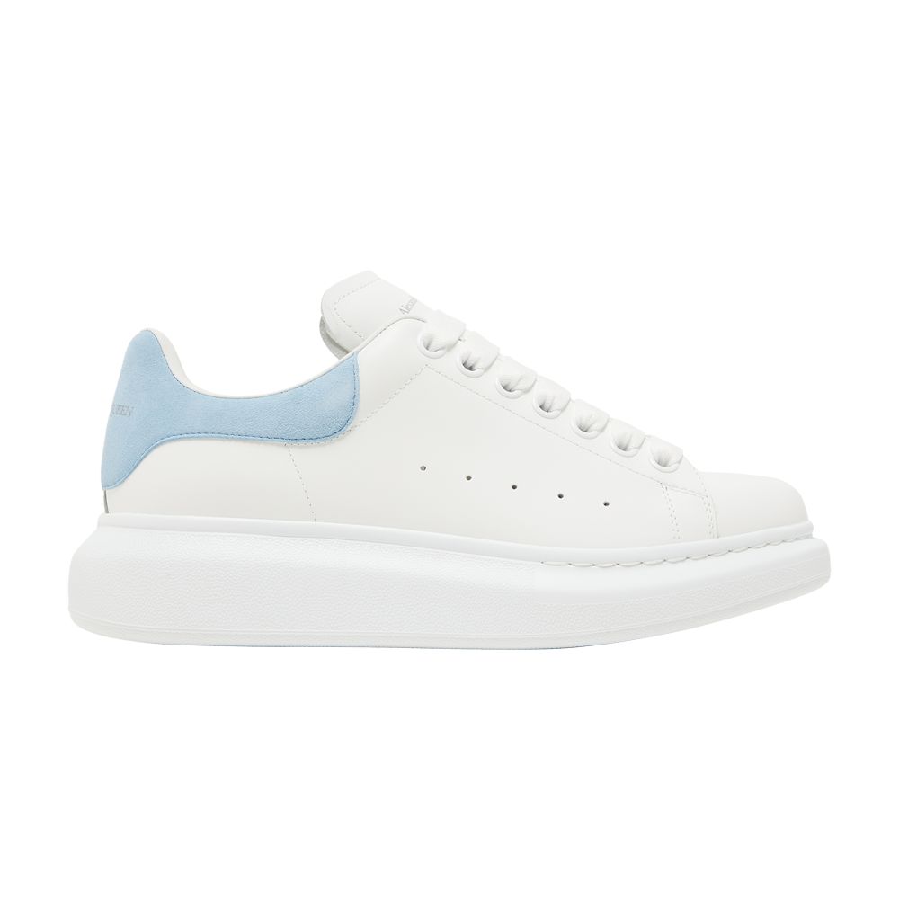 Pre-owned Alexander Mcqueen Wmns Oversized Sneaker 'white Powder Blue' | Women's Size 34