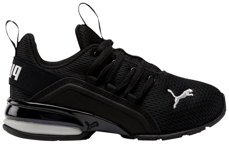 Puma Axelion Little Kid Black Silver