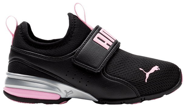 Puma Axelion Slip On Infant Black Prism Pink