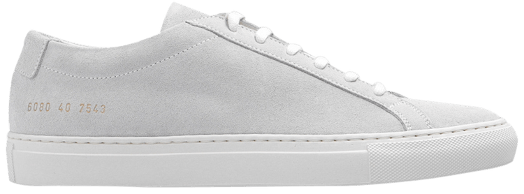 Buy Common Projects Wmns Achilles Low 'Grey' - 6080 7543 | GOAT