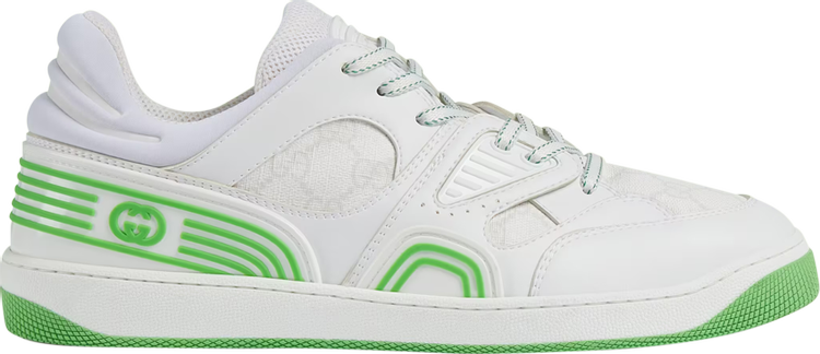 Gucci Basket Low 'White Demetra Green'