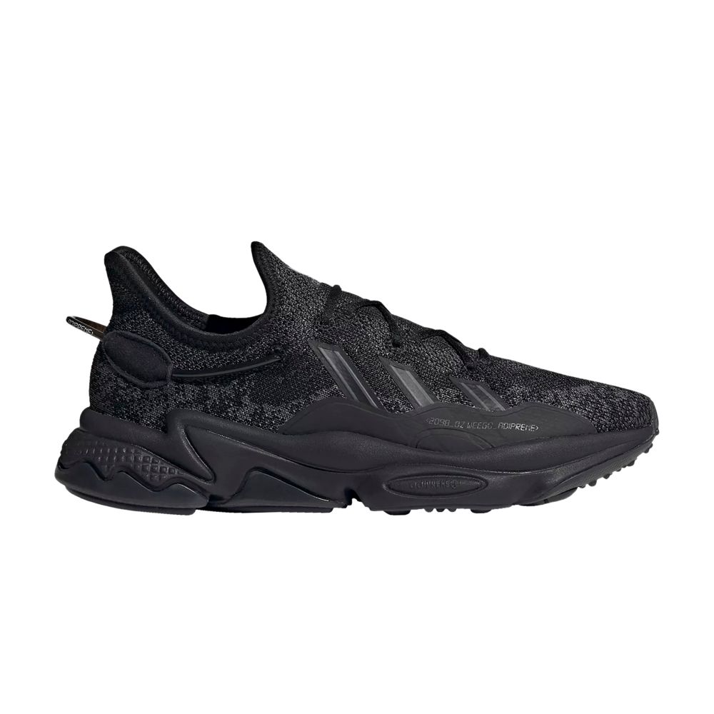 Pre-owned Adidas Originals Wmns Ozweego Knit 'black Grey'