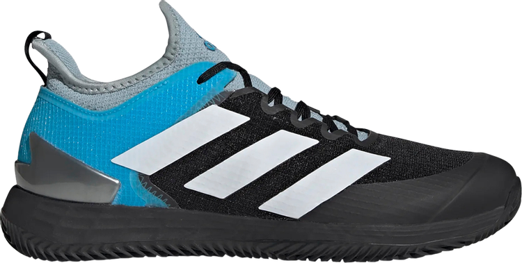 Adizero Ubersonic 4 Clay Court Magic Grey Black