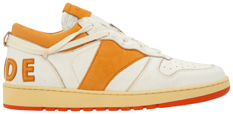 Rhude Rhecess Low 'White Orange' 品質検査済 RHECESS-LOW RHUDE スニーカー