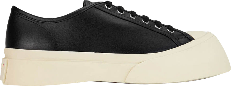Marni Leather Pablo Lace-Up Sneaker 'Black'