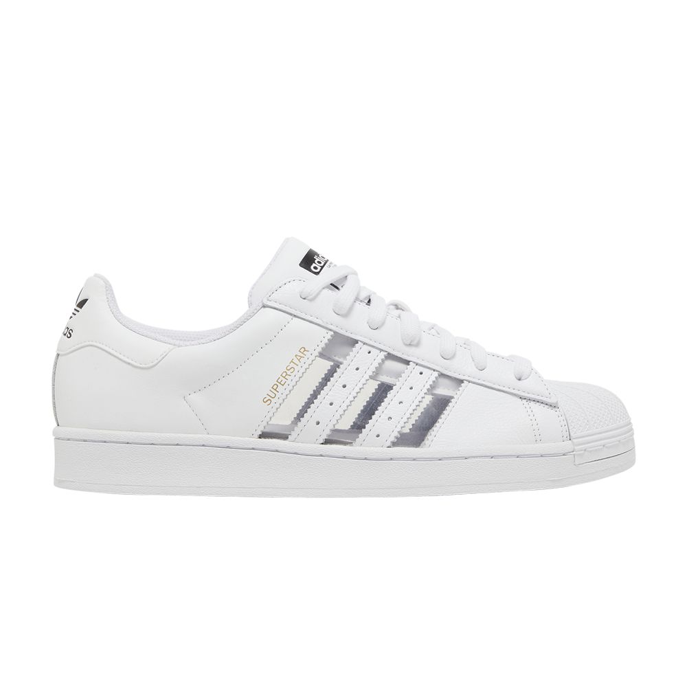 adidas Superstar 'White Transparent' | Men's Size 4.5