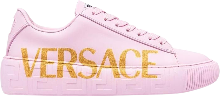 Versace Wmns Greca Low 'Logo - Pale Pink'
