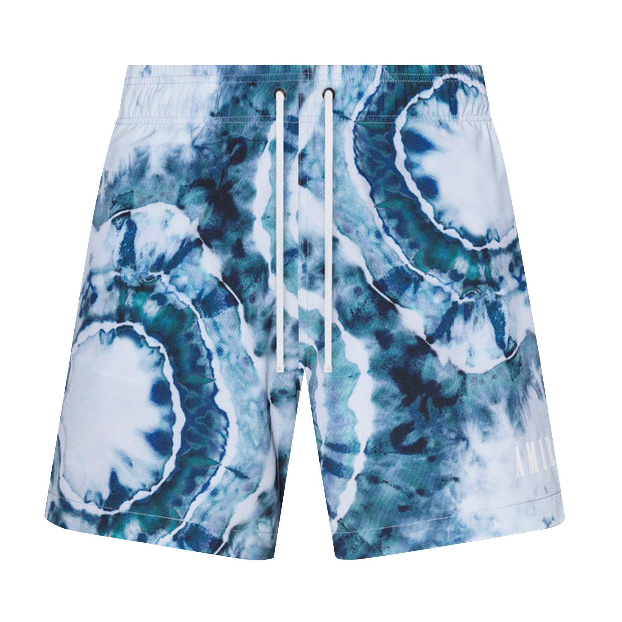 Amiri Tie Dye Swim Trunk 'Blue' | Men's Size XL