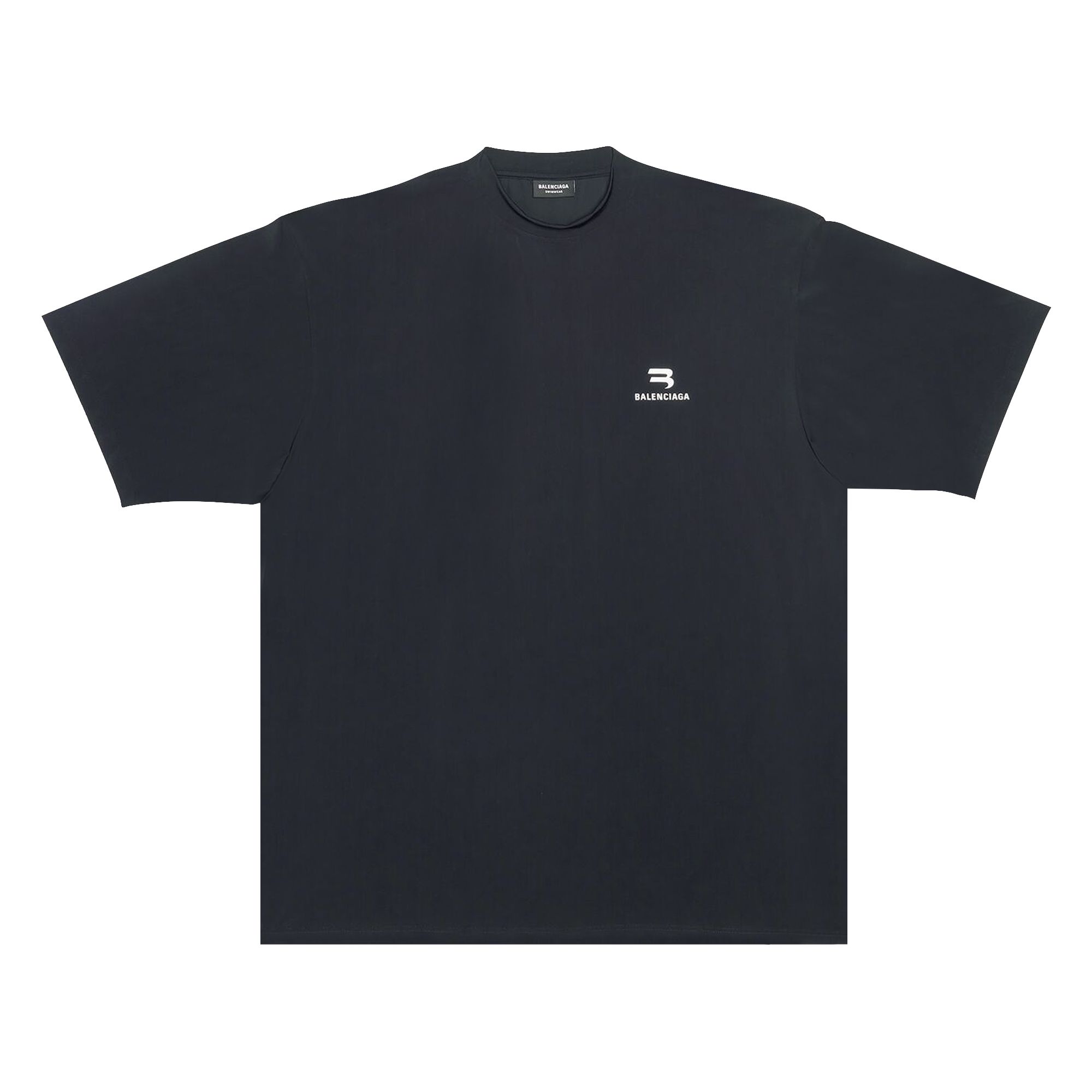 Balenciaga Sporty B Swim T-Shirt 'Black' | Men's Size M