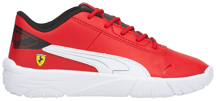 Scuderia Ferrari x Puma Drift Cat Delta Little Kid Rosso Corsa White