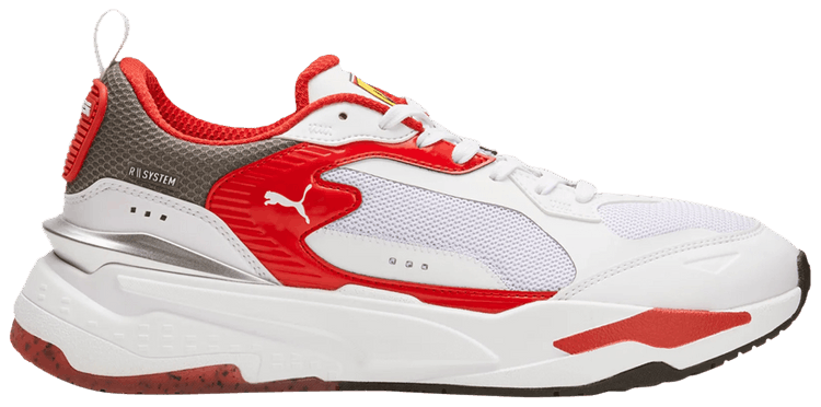 Puma Scuderia Ferrari x RS Fast White Rosso Corsa