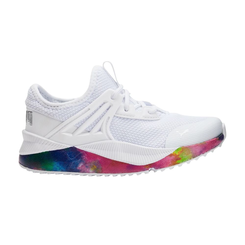 Puma Pacer Future Little Kid 'Tie-Dye Pop' | White | Kid's Size 13 - 387016-01