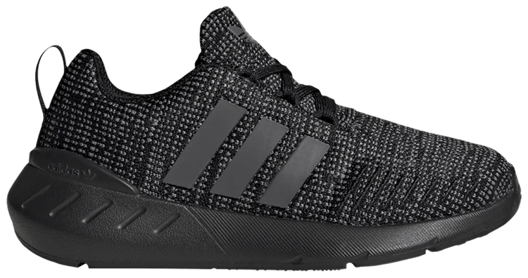 Adidas Swift Run 22 Little Kid Black Grey