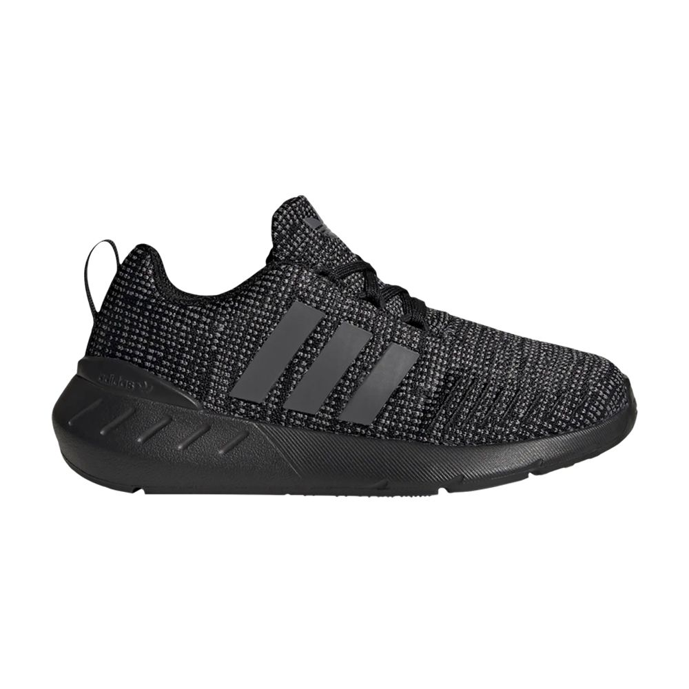 Pre-owned Adidas Originals Adidas Swift Run 22 Little Kid 'black Grey' | Kid's Size 10.5