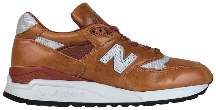 New balance x HORWEEN ☆ made in USA M998BESP Tan×Silver Buy Horween Leather Co. x 998 Made in USA 'Age of