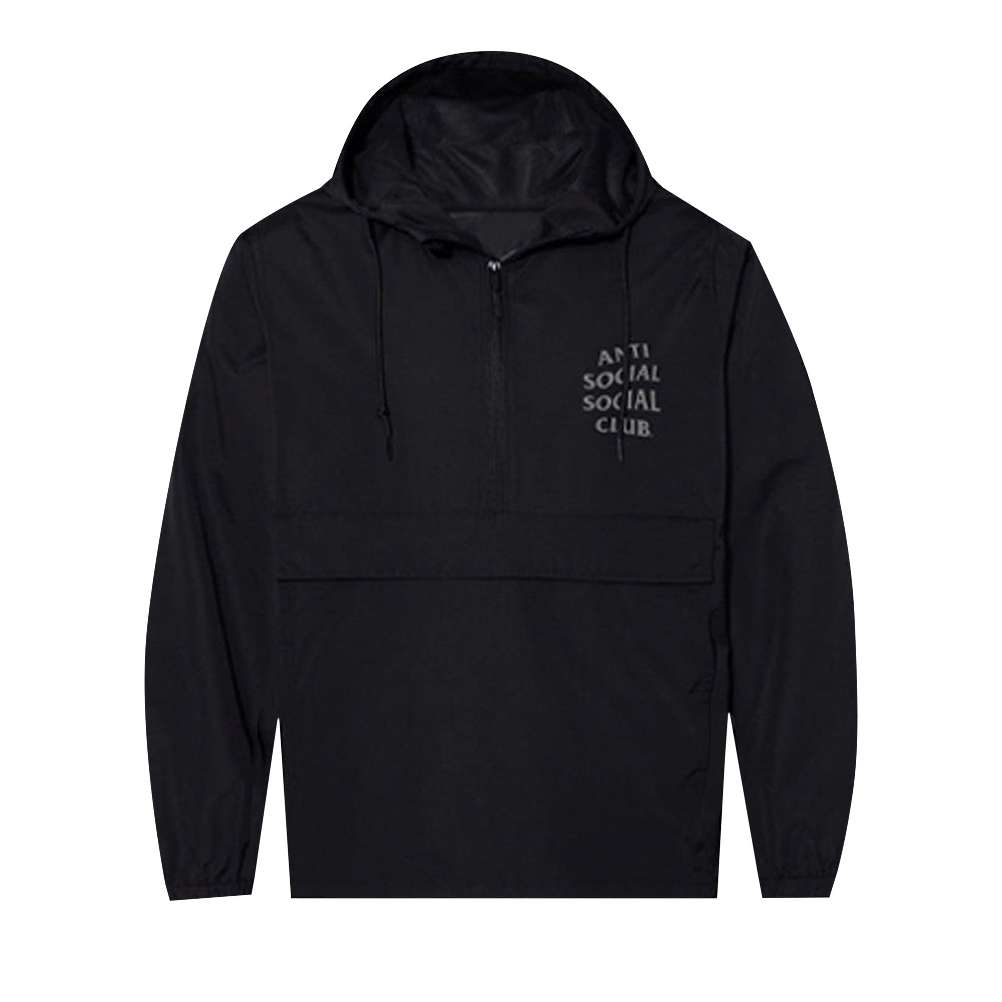 Anti Social Social Club The Ghost Of You And Me Anorak 'Black' | Men's Size S