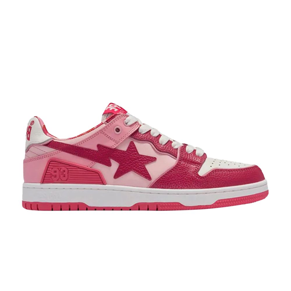 Click to view more detailed imagery on our partner's website Pre-owned Bape Wmns Sk8 Sta #2 'abc Camo - Red'