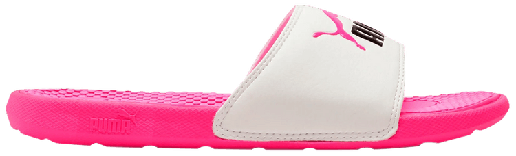 Puma Cool Cat Slides Jr Knockout Pink White