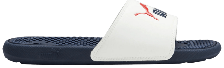 Puma Cool Cat Slides Jr White Peacoat