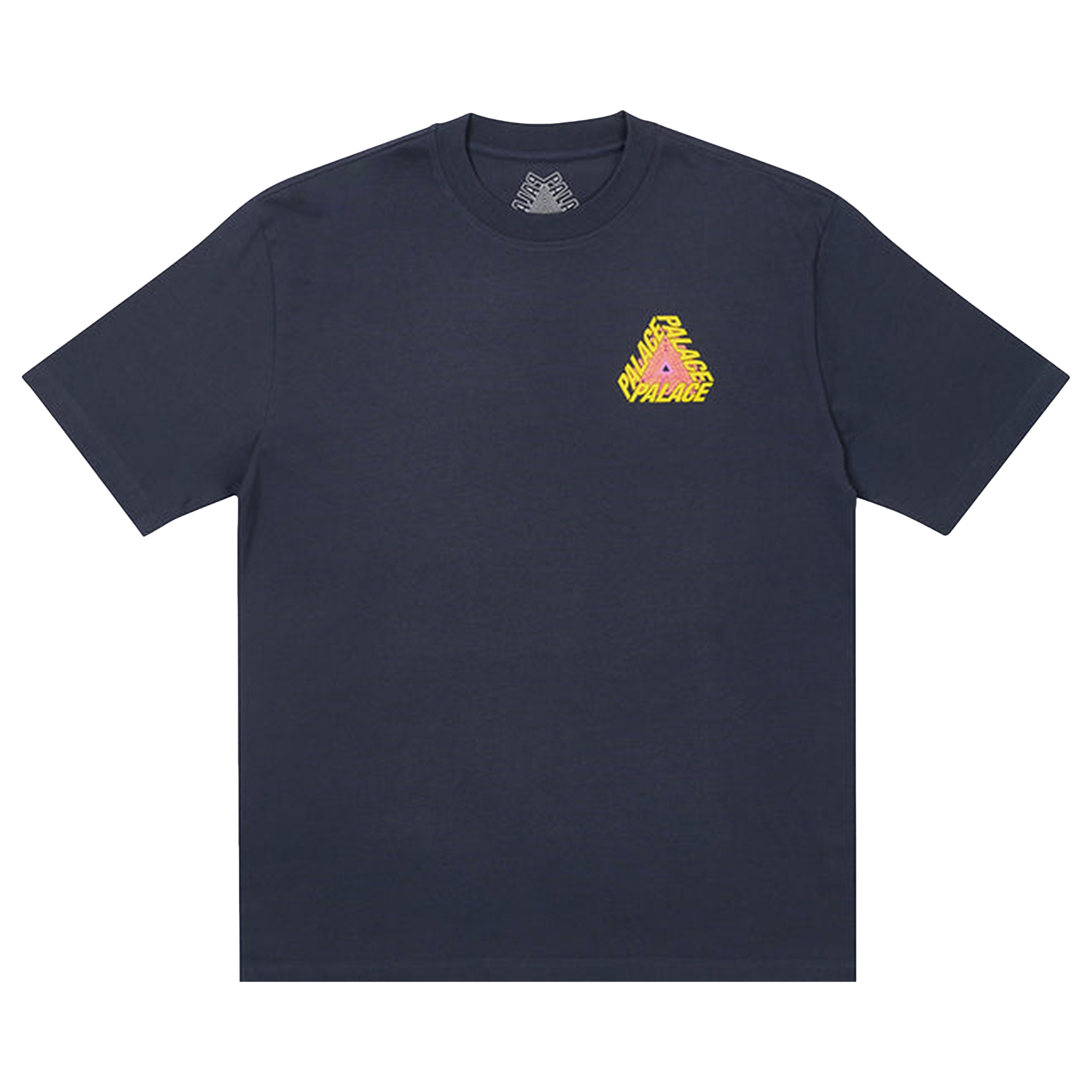 Pre-owned Palace P3 Bare Times T-shirt 'navy' In Blue