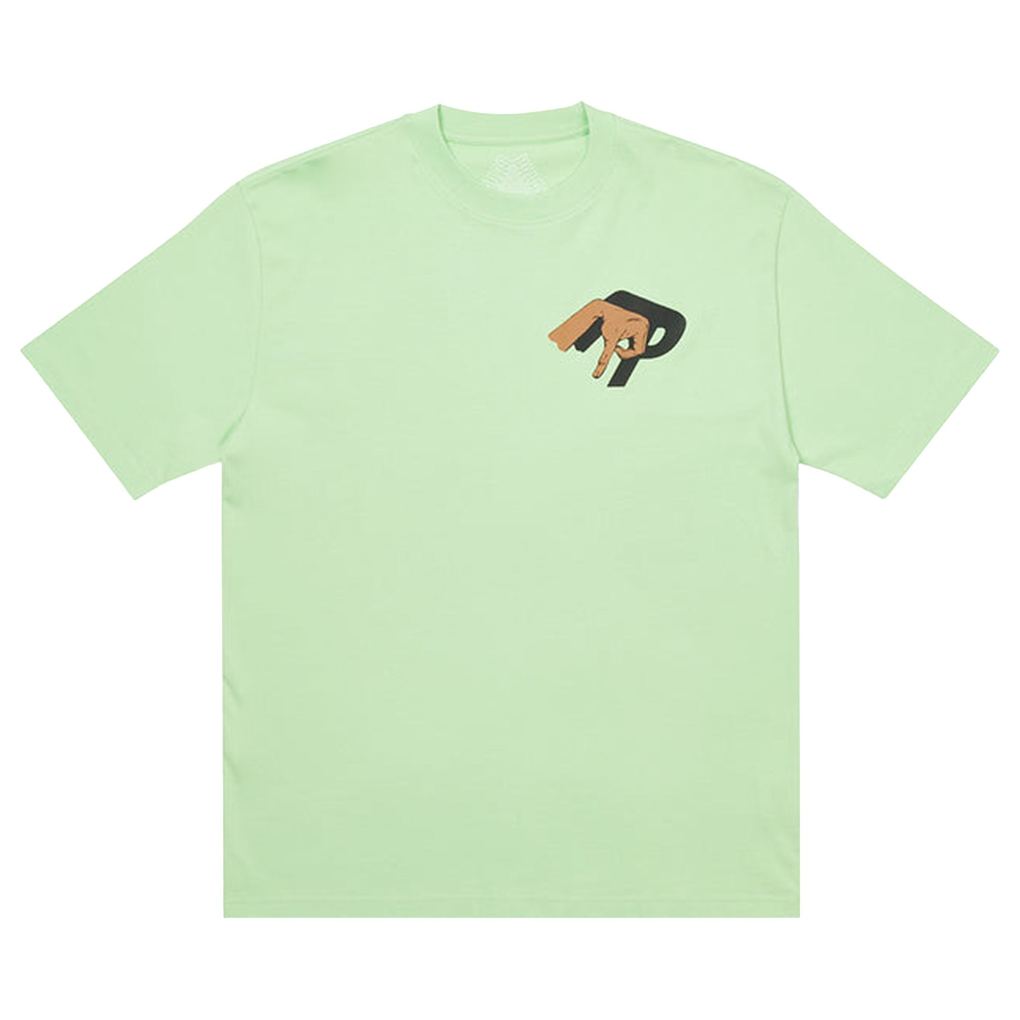 Pre-owned Palace Valley Of The Shadows T-shirt 'pistachio' In Green