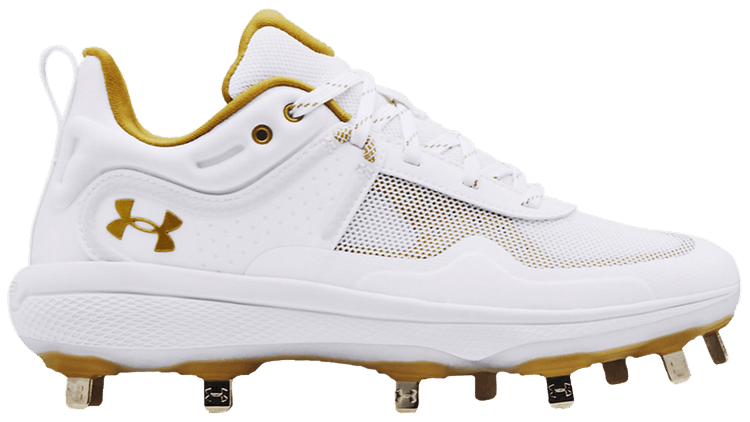Under Armour Wmns Glyde MT White Metallic Gold
