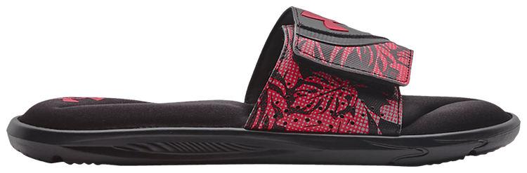 Under Armour Ignite 6 Graphic Strap Slide Black Beta