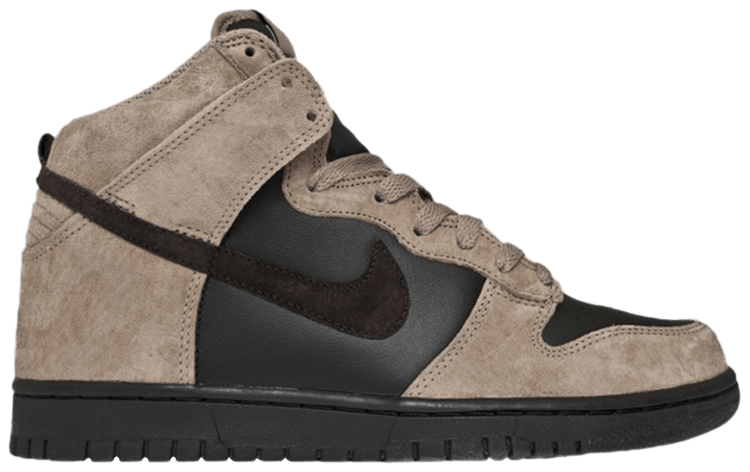 Nike Dunk High Khaki Velvet Brown
