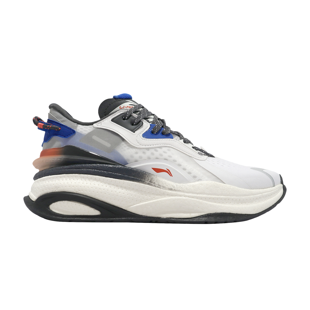 Pre-owned Li-ning Exceed 5 'white Sky Diver'