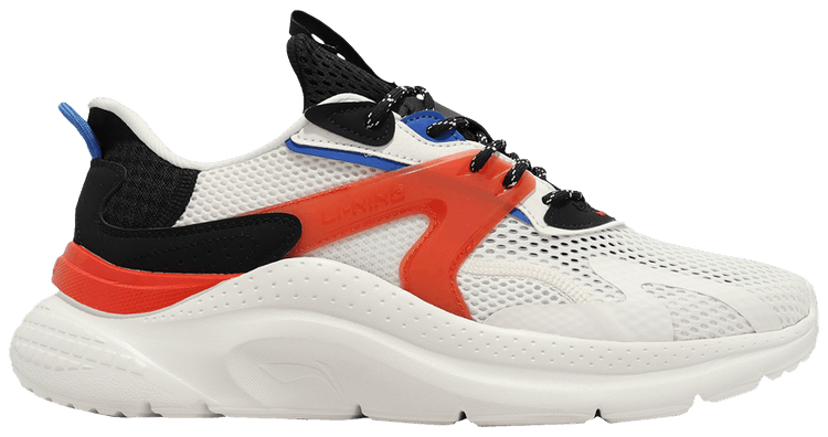 Li Ning Clouds White Bright Eggplant Red