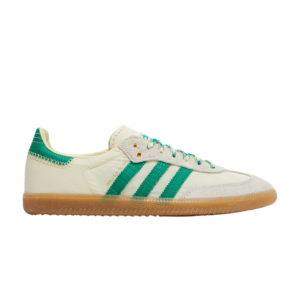 adidas Wales Bonner x Samba 'Cream White Bold Green' | Men's Size 6.5