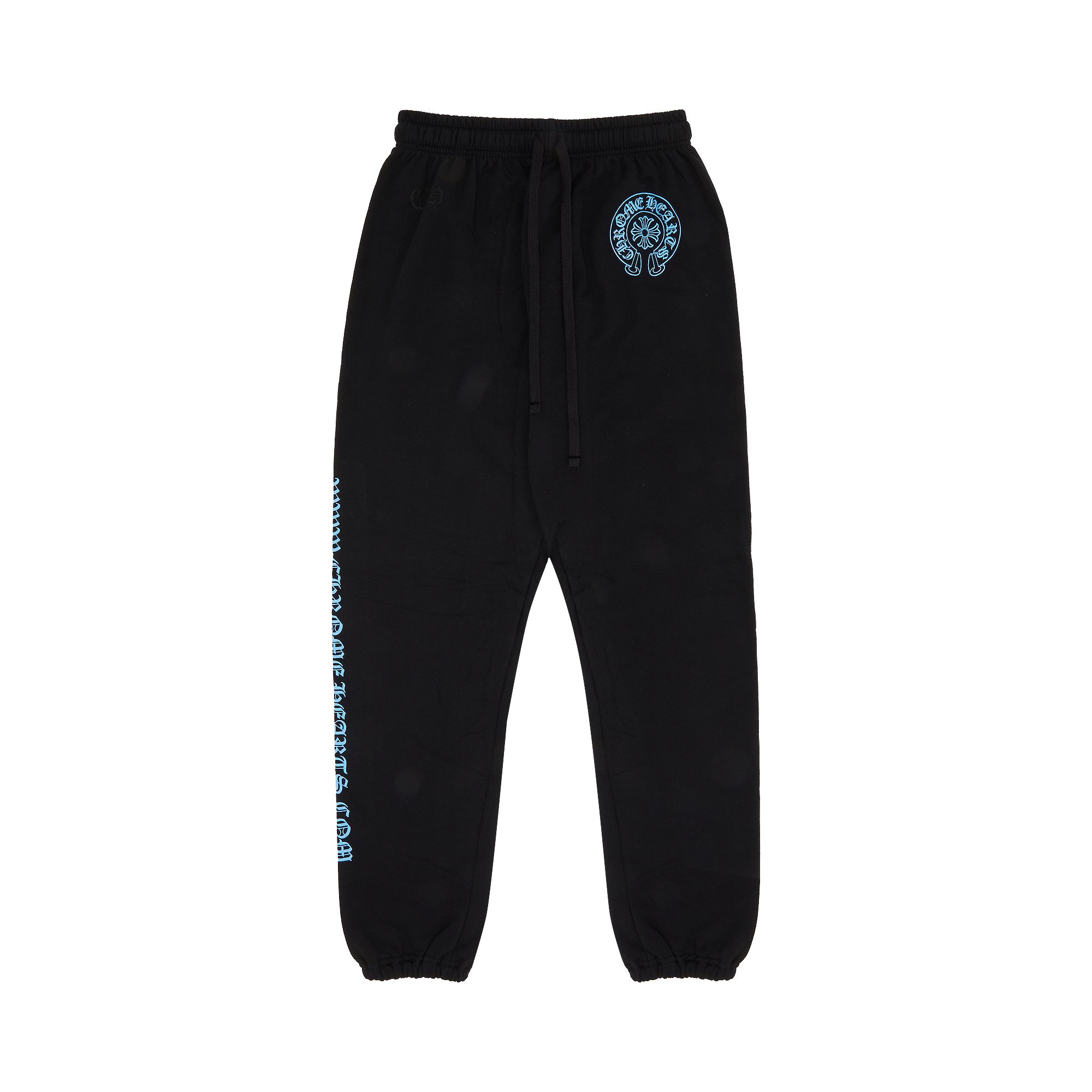 Chrome Hearts Online Exclusive Sweatpants 'Black/Blue' | Men's Size XL