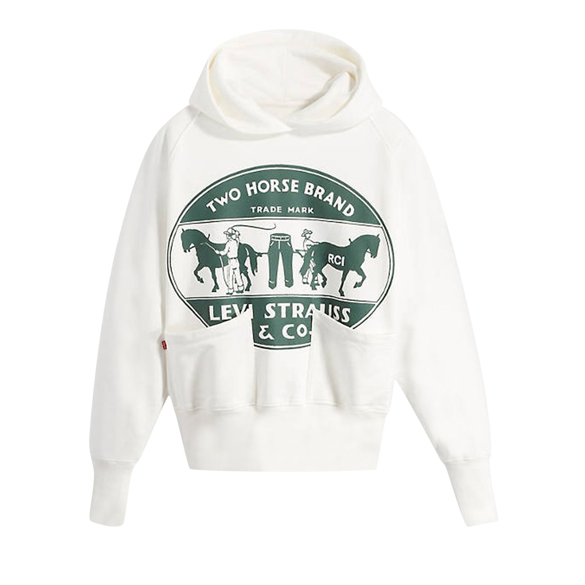 Pre-owned Levi's X Reese Cooper Two Pocket Hoodie 'ecru' | Cream | Men's Size Xxl