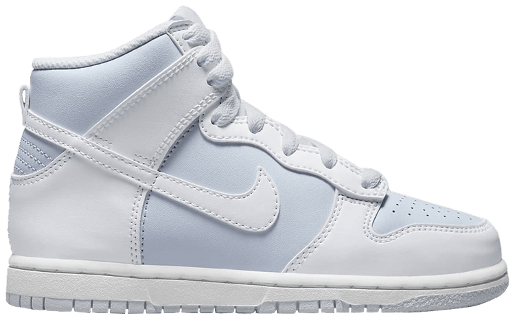 dunk high platinum white
