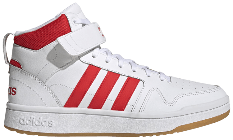 Adidas Postmove Mid White Vivid Red