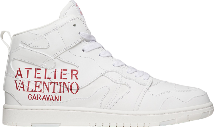 Valentino Atelier 07 High Sneaker 'Camouflage Edition - White'