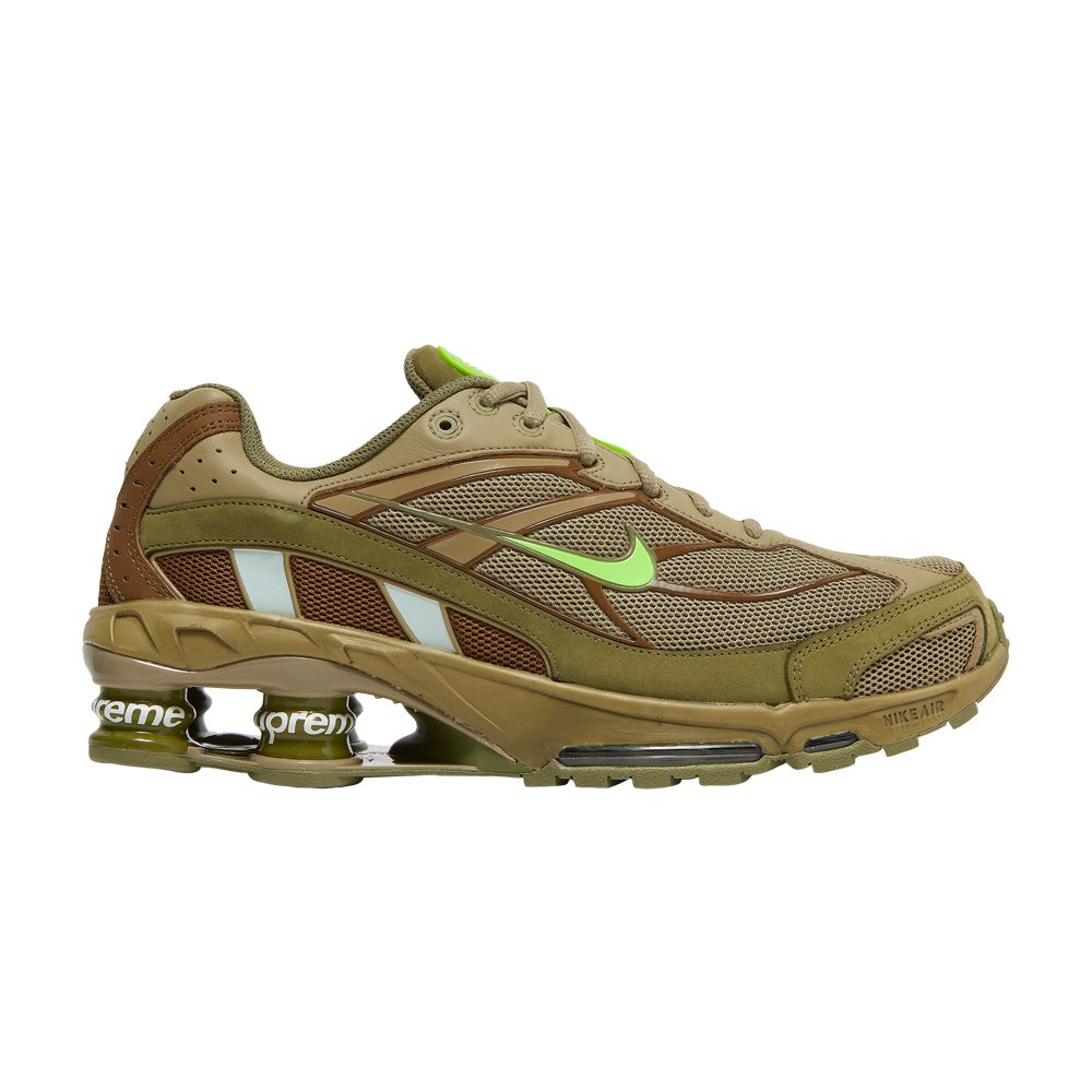 Nike Supreme x Shox Ride 2 'Neutral Olive' | Green | Men's Size 13