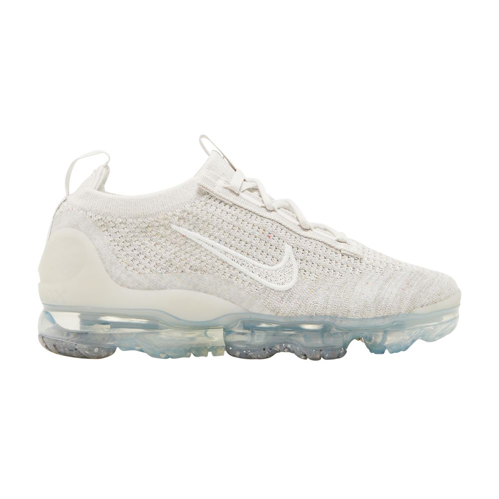 Nike Wmns Air VaporMax 2021 Flyknit 'Phantom Metallic Silver' | White | Women's Size 6.5