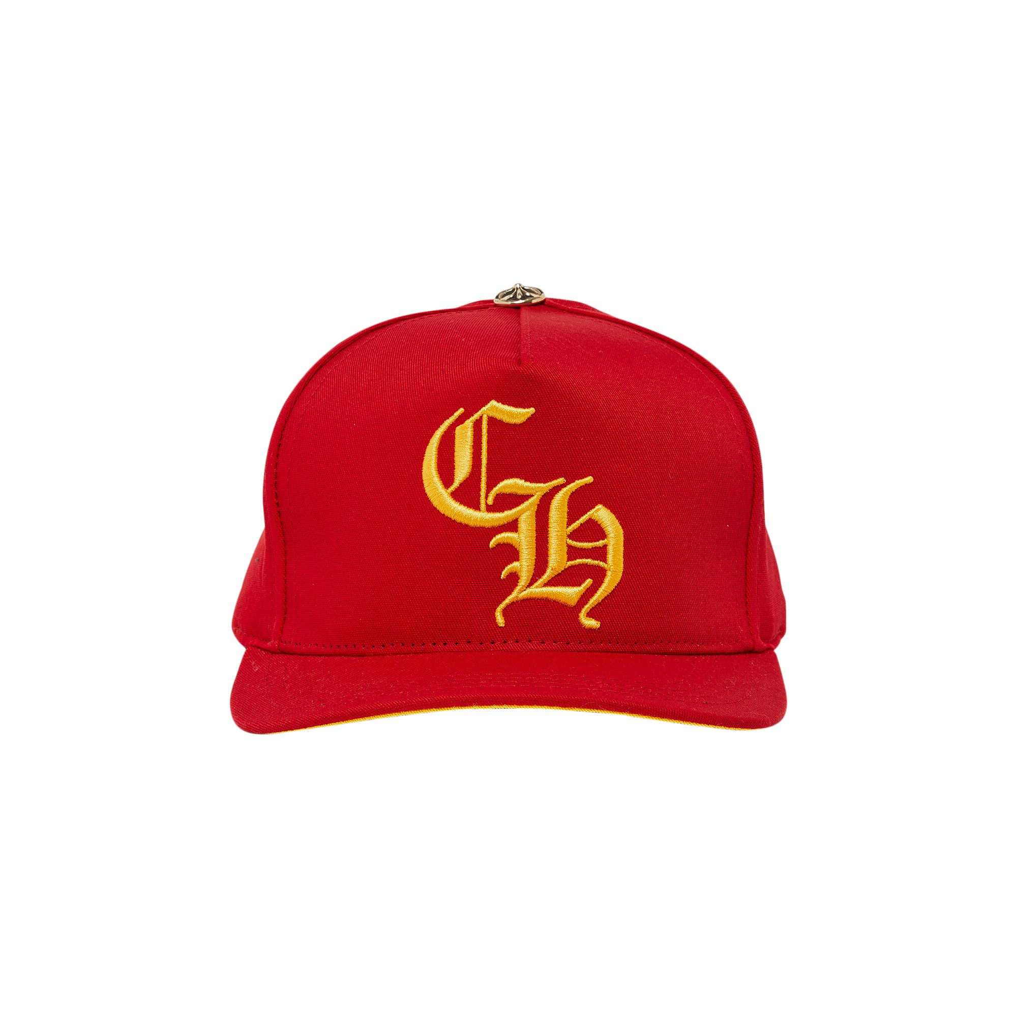 Chrome Hearts Baseball Hat 'Red/Yellow' | Men's Size Onesize