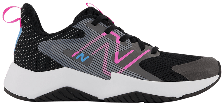 New Balance Rave Run v2 Big Kid X Wide Black Vibrant Spring