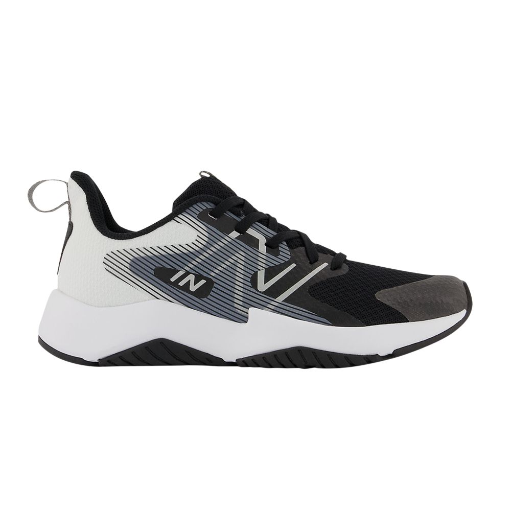 Pre-owned New Balance Rave Run V2 Big Kid 'black White' | Kid's Size 5.5