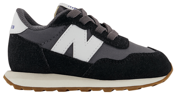 New Balance 237 Bungee Toddler Wide Black Moonbeam