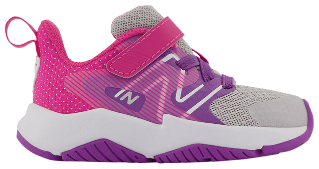 New Balance Rave Run v2 Bungee Lace Toddler Summer Fog Hi Pink