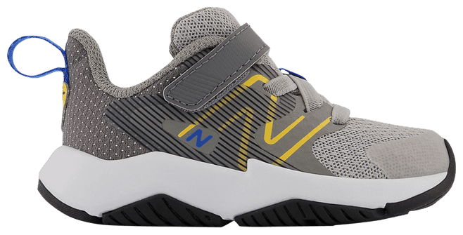 New Balance Rave Run v2 Bungee Lace Toddler Wide Rain Cloud Marblehead