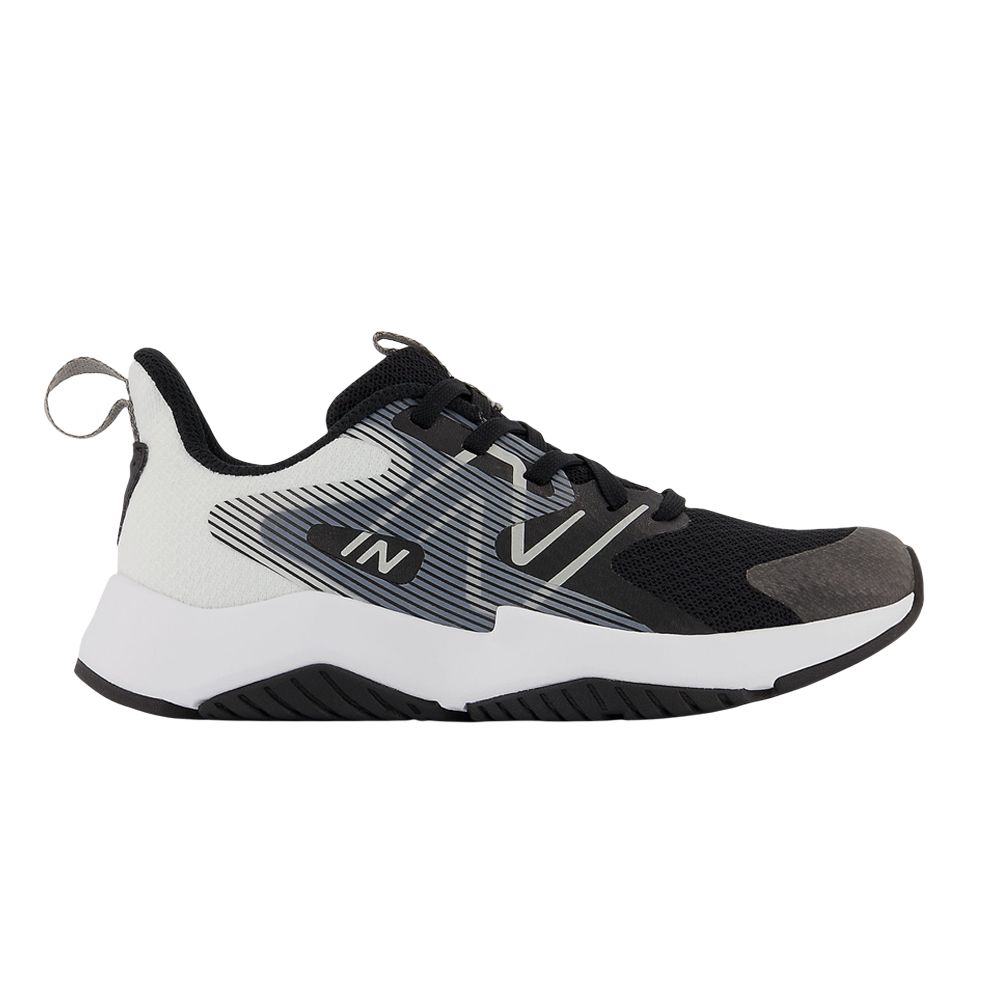 Pre-owned New Balance Rave Run V2 Little Kid Wide 'black White' | Kid's Size 11.5