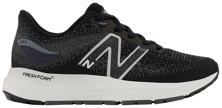 New Balance Fresh Foam X 880v12 Little Kid X Wide Black Ocean Grey
