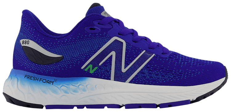 New Balance Fresh Foam X 880v12 Little Kid X Wide Blue Vibrant Spring